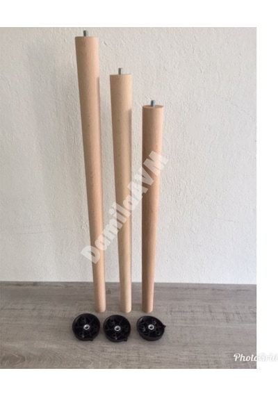 3'Lü Konik Zigon Sehpa Ayağı Ve Montaj Aparatı 40- 45- 50-55Cm