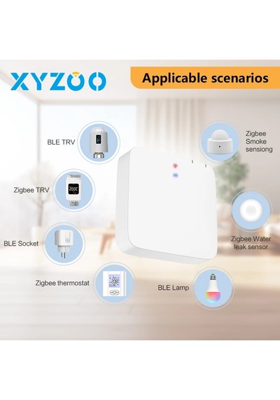 Tuya Zigbee Çok Modlu Ağ Geçidi Hub Akıllı Ev Wifi Köprüsü Bluetooth Mesh Multi-mode Gateway