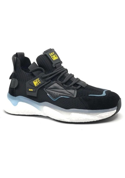 Gamelu Dova Erkek Sneaker Ayakkabı - Siyah Siyah