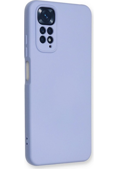 Uryport Xiaomi Redmi Note 11 Kılıf Nano İçi Kadife Silikon - Lila