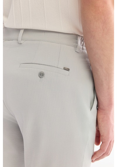 Avva Erkek Gri Beli Lastikli Viskon Karışımlı Elastan Slim Fit Chino Pantolon A61y3212 Avva Erkek Gri Beli Lastikli Viskon Karışımlı Elastan Slim Fit Chino Pantolon A61y3212