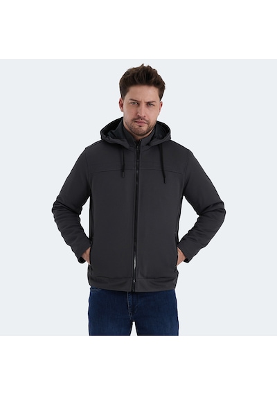 Slazenger HENDRIKKO Erkek Mont &amp; Kaban Koyu Gri