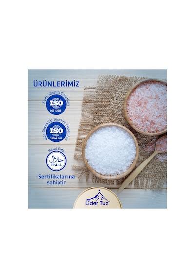 Doğal Kaya Tuzu 3 Kg İri Salamura
