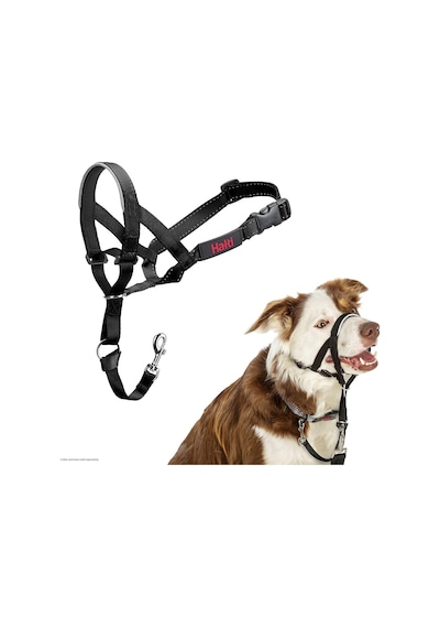 Şirket Hayvanlarının Halti Köpek Halter, Boyut 2 35-48 Cm , Siyah Genel