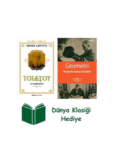 Tolstoy Ve Çağdaşları + Geometri + Dünya Klasiği Hediye