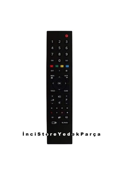 Arçelik  Beko Altus Uyumlu Grundig Hy 8004 Televizyon Kumandası Tv Lcd Led 3d Kumanda