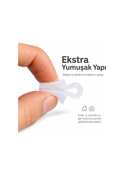 Silikon Burun Açıcı Horlama Önleyici Burun Genişletici Rahat Nefes Aparatı 3 Çift