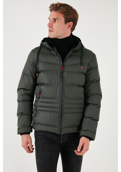Buratti Erkek Mont 6490001 Haki Haki