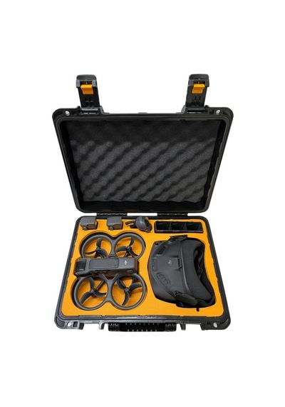 Clascase Avata 2 N3 / Googles 3 Uyumlu Hardcase Drone Taşıma Çantası C036