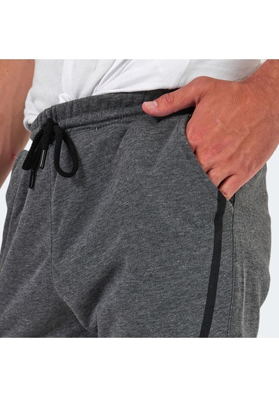 Slazenger NAZAIRE IN Erkek Cepli Fıtness Koyu Gri Şort