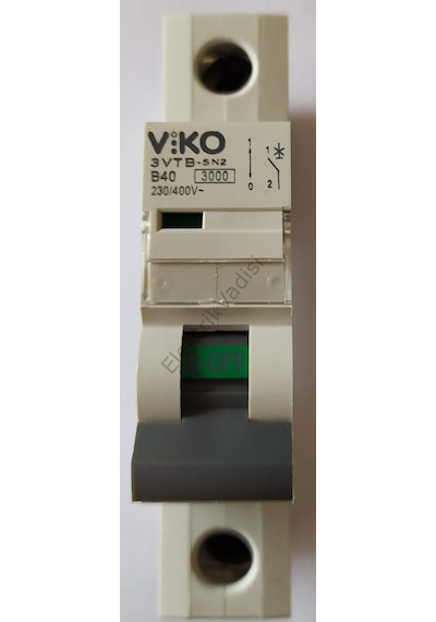 Viko 1X40 Amper W Otomat B Tipi 4.5Ka Sigorta 4Vtb-1B40 Viko 1X40 Amper W Otomat B Tipi 4.5Ka Sigorta 4Vtb-1B40