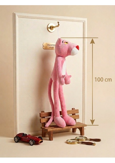Peluş Pembe Panter -100 Cm