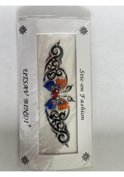 Airbrush Tattoo Taşlı Yapıştırma Dövme 3'lü Set5