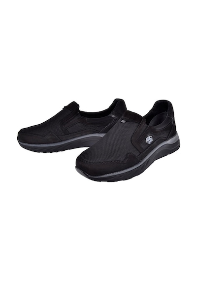 Forelli Comfort Üzeri File Erkek Spor Ayakkabı For-46005 Siyah-siyah Siyah