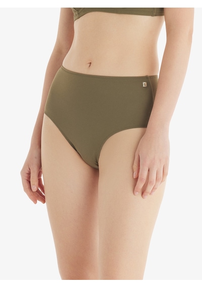 Kadın Yüksek Bel Bikini Altı 10730 - Yeşil Yeşil
