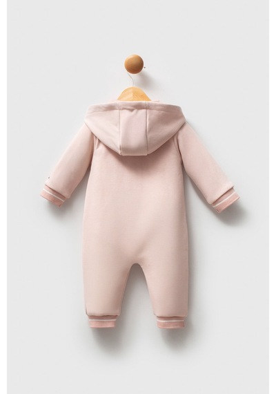 U.S. Polo Assn. Kız Bebek Pembe Tulum 5274-49055 Pembe