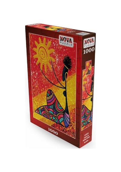 Nova Puzzle 1000 Parça Güneş Ve Afrikalı Kadın - 41059
