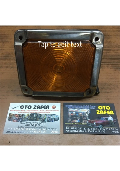 Yan Sınyal Lambası Çamurluk Temsa Maraton Farp 03Mfu0070-250