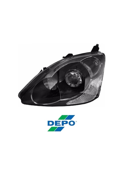Honda Civic Hb 0406 2004 2005 2006 Sağ Sol Ön Far Civic Depo Sağ Yolcu Tarafı