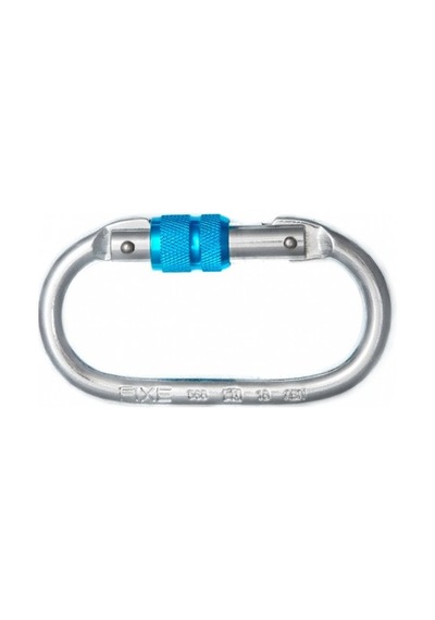 Fixe Symmetric St Screw Gate Kilitli Karabina Silver-Blue Çok Renkli