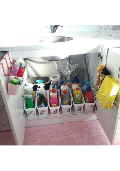 Buzdolabı Sepeti Dolap Içi Düzenleyici Sepet Organizer 5 Adet Belirtilmemiş Çok Renkli Tr Diğer