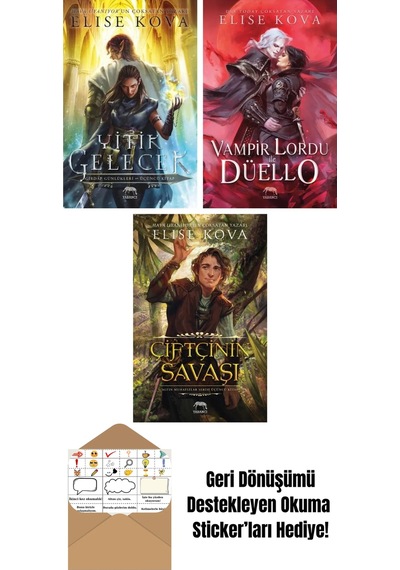 Yitik Gelecek + Vampir Lordu İle Düello + Çiftçinin Savaşı Altın Muhafızlar Serisi 3 Ciltli