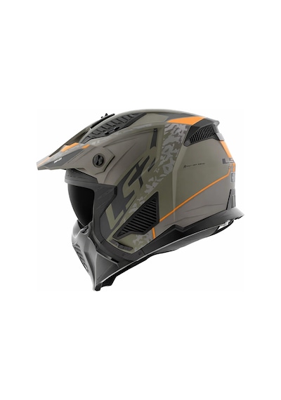 Ls2 Drıfter Devor Mat Kum Vizör Kask Siyah