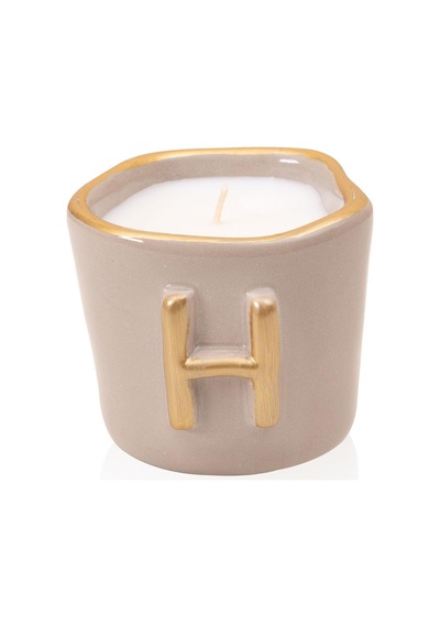 The Mia Shine Harf Mum H Kahve Patchouli 200 Gr Kahverengi