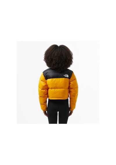 The North Face Nuptse Kadın Kısa Sarı Ceket Düz Nf0a5ggezu31 6234730