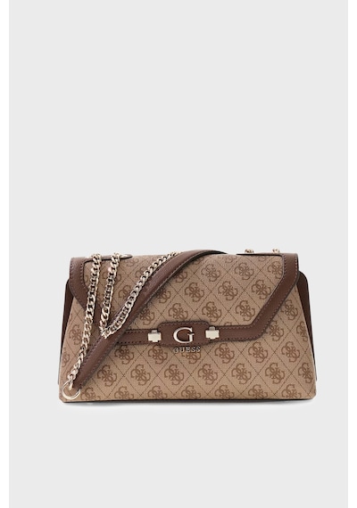 Guess Lindsey Logolu Zincir Askılı Çanta Hwsg9749210 Bayan Çanta Hwsg97 49210 Ltl Kahve