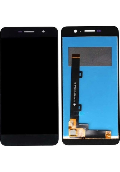 Hwi Uyumlu Y6 Pro Lcd Ekran Siyah Çitasız