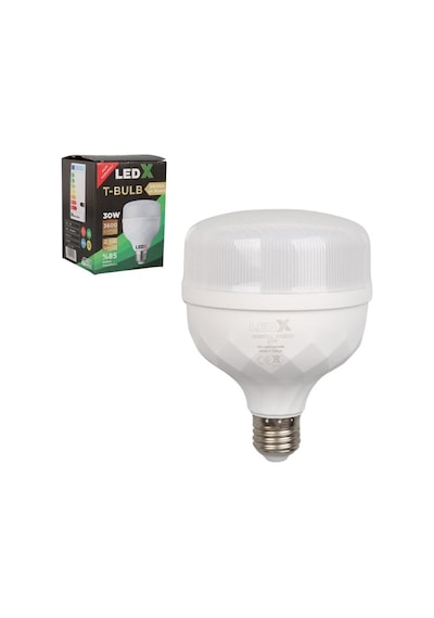 Ledx Al-tb30 Akım Korumalı 30 Watt 3600 Lümen E27 Beyaz Kristal Torch Led Ampul
