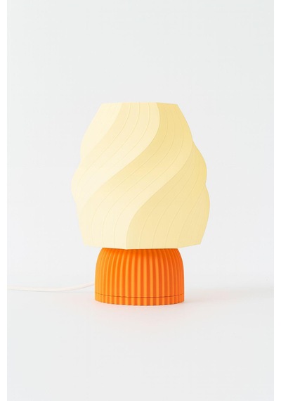 Ice Cream Lamp Masa Lambası Dekorasyon Aydınlatma Gece Lambası Abajur Turuncu