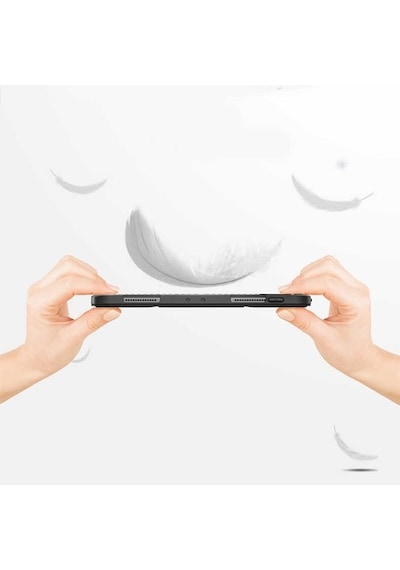 Apple Uyumlu iPad  7 . Nesil 10.2 Kılıf Wlons Kalem Bölmeli Case A2197 A21