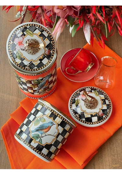 Miss Betty Paradise Emaye Kavanoz-15 Cm