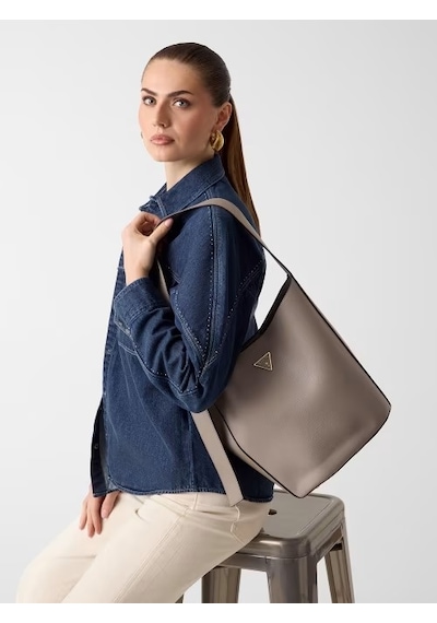 Guess Meridian Iı Kadın Omuz Çantası Hwbg6974040 Vizon