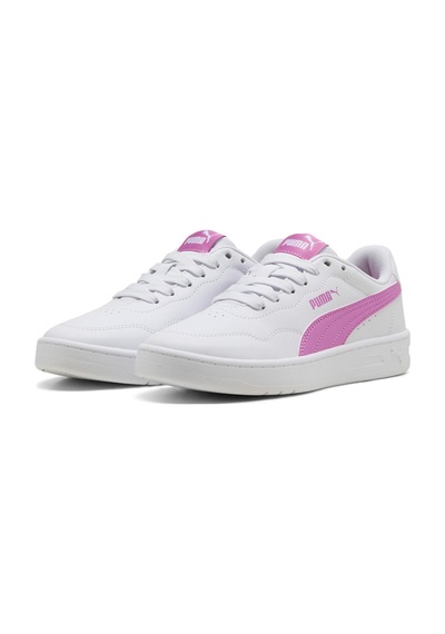 Puma Court Lally Jr Beyaz Kadın Sneaker 000000000102714310 Beyaz-a Pembe