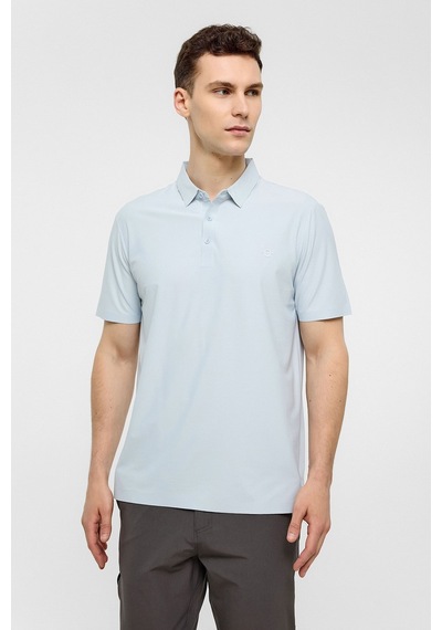 Backandbond Açık Mavi Regular Fit Polo Yaka Tişört