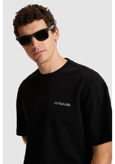 U.S. Polo Assn. U.s. Polo Assn. Erkek Siyah Tişört 50326950-vr046