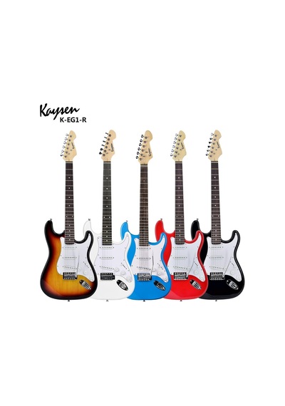 Kaysen K-eg1-r Bl Elektro Gitar St Kasa Sss Manyetik