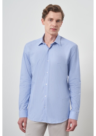 Morven Erkek A. Mavi Pamuk Trend Slim Fit Sert Yaka Gömlek 25mc004056311 A. Mavi A. Mavi Morven Erkek A. Mavi Pamuk Trend Slim Fit Sert Yaka Gömlek 25mc004056311 A. Mavi A. Mavi