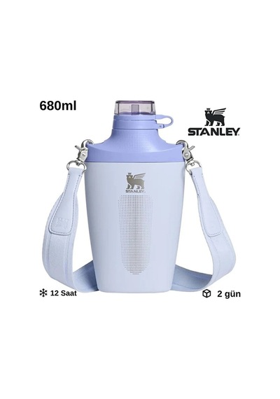 Stanley The Cross Bottle 0.68l Termos Matara 10-12306-108 Mavi