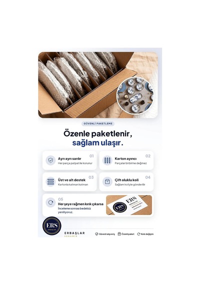 Lilya 20 Parça 6 Kişilik Kahvaltı Takımı Çok Renkli