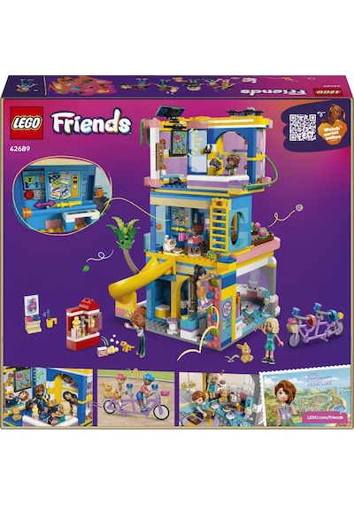 LEGO® Friends Heartlake Şehri Friends Kulüp Evi 42689 - 8 Yaş Üzeri Çocuklar için Minifigür İçeren Oyuncak Yapım Seti (794 Parça)