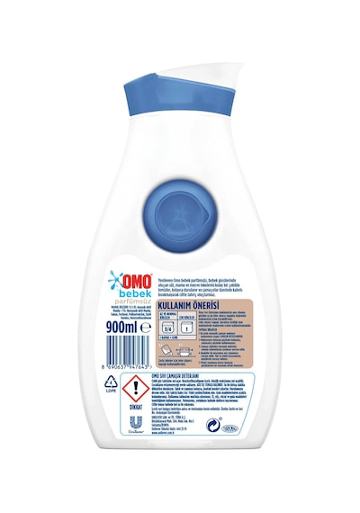 Omo Hipoalerjenik Parfümsüz Çamaşır Deterjanı 18 Yıkama 900 ML