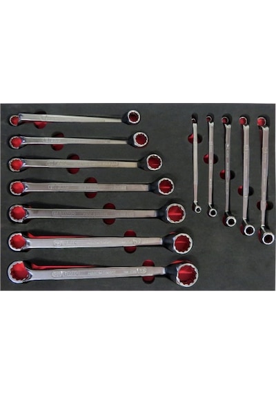 Brio Anahtar Yıldız Set 12 Parça 6X7-30X32 Sünger Yataklı
