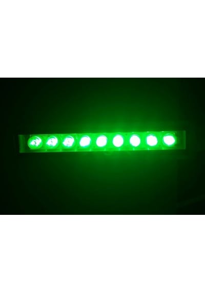 10 Cm Wallwasher Led Bina Dış Duvar Aydınlatma Boyama Yeşil Işık Gri