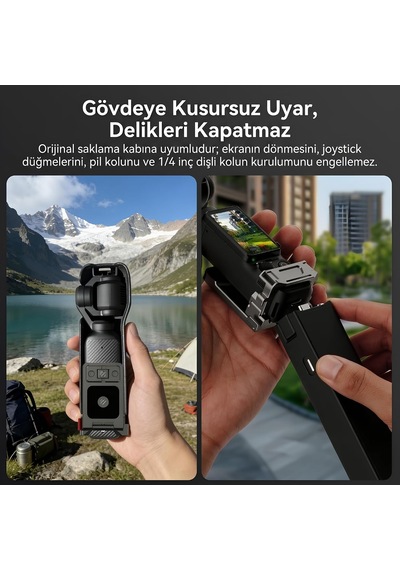 Djı Osmo Pocket 3/4 İle Uyumlu Manyetik Genişletme Çerçevesi Exp
