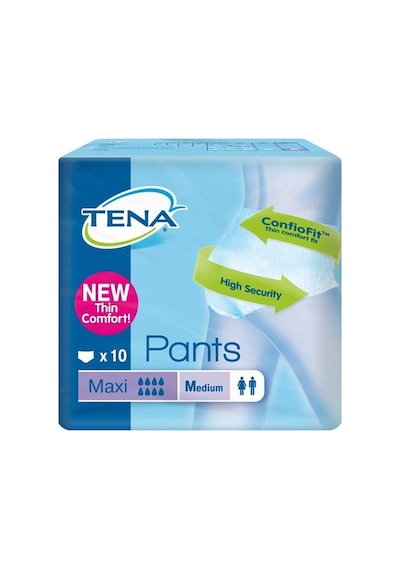 Tena Proskin Pants Maxi 8 Damla Emici Külot Orta Boy M 10'Lu