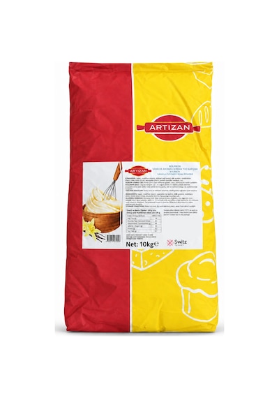 Artizan Bourbon Vanilya Aromalı Krema 10 Kg